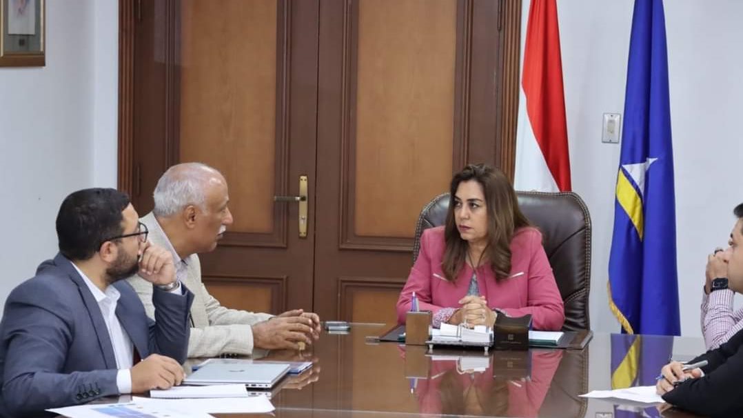 منال عوض محافظ دمياط