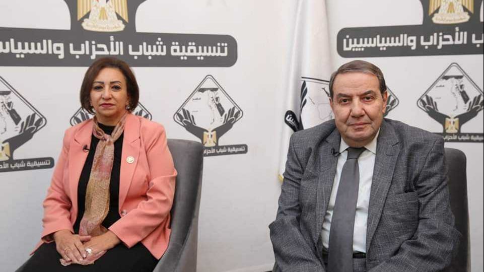 النائبة مها عبد الناصر عضو مجلس النواب 