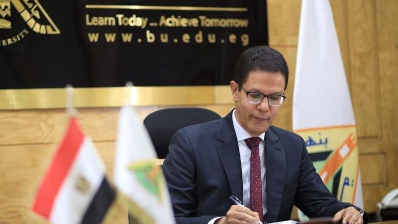 الدكتور ناصر الجيزاوي رئيس جامعة بنها 
