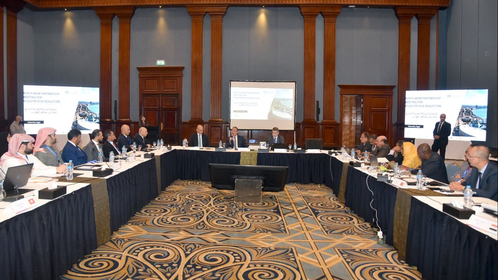 اجتماعات الشراكة العربية بحضور محافظ الإسكندرية