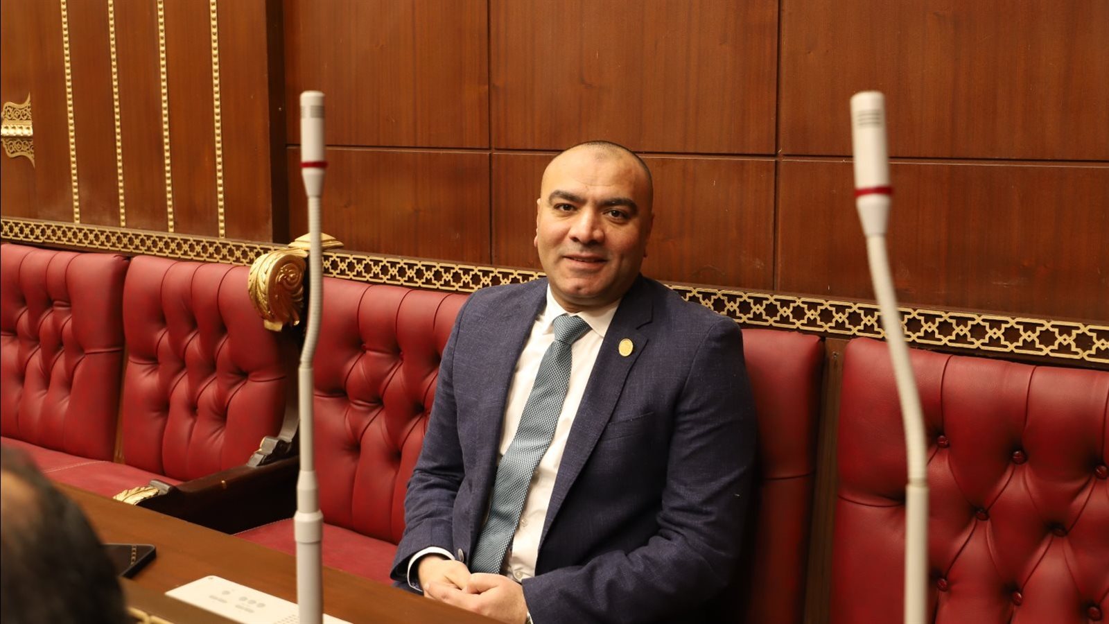  النائب محمد أبو حجازي ، عضو مجلس الشيوخ