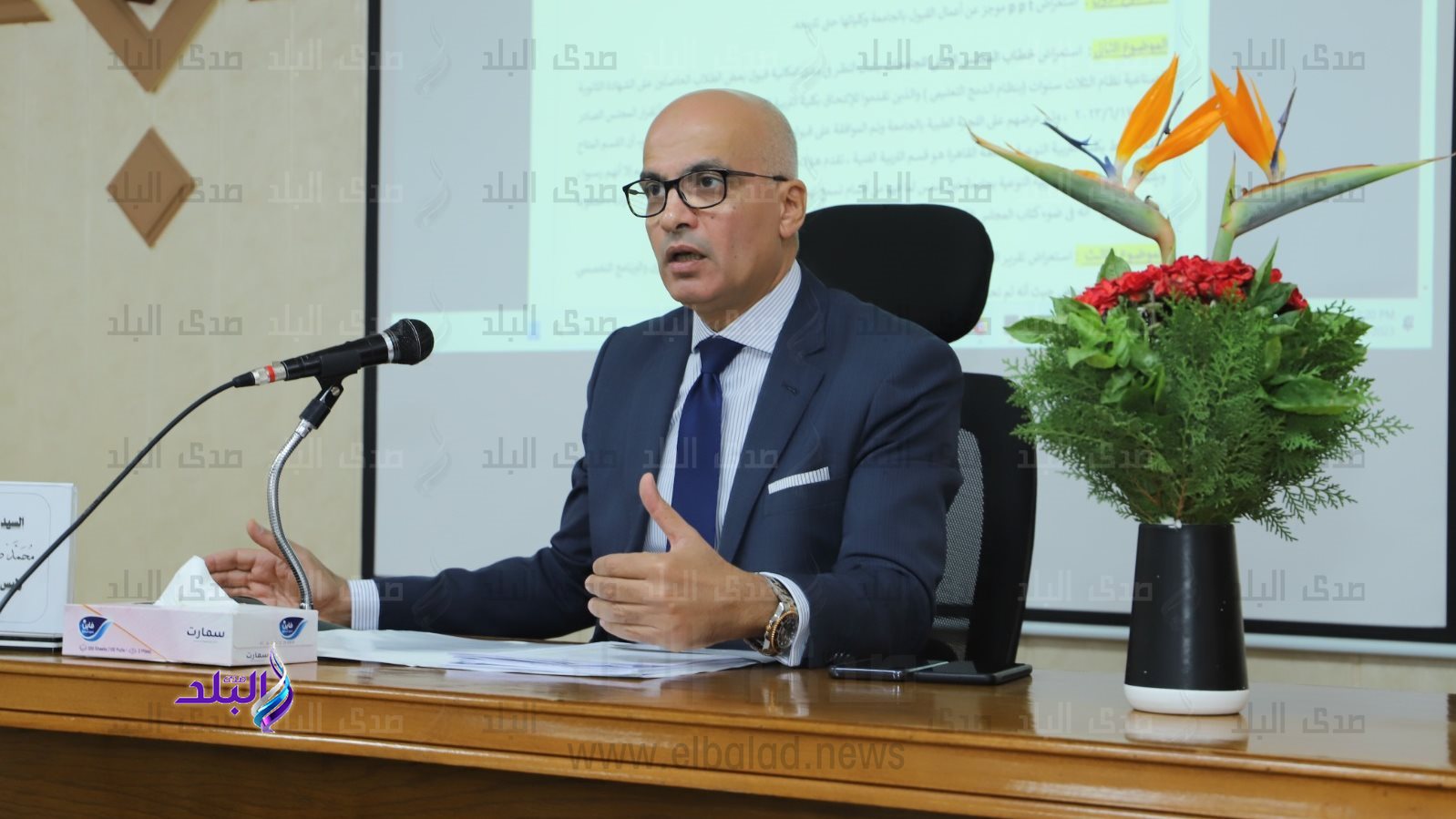 الدكتور محمد ضياء رئيس جامعة عين شمس
