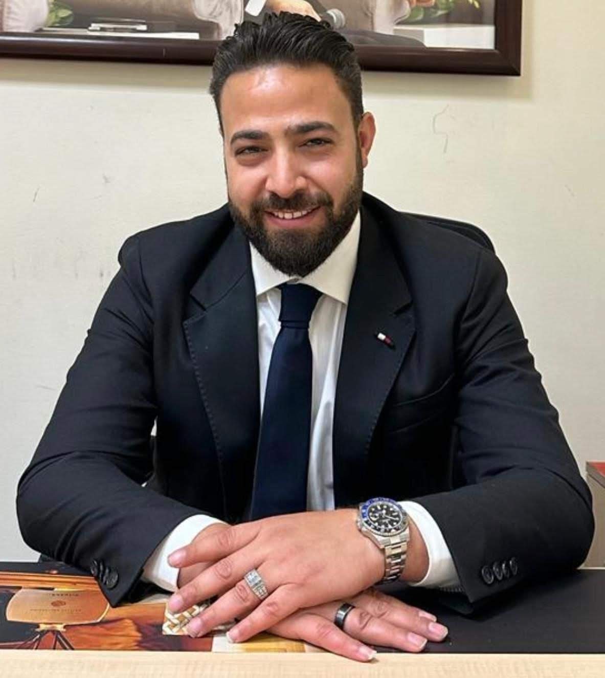 علاء زياد مساعد امين عام حزب حماه الوطن 