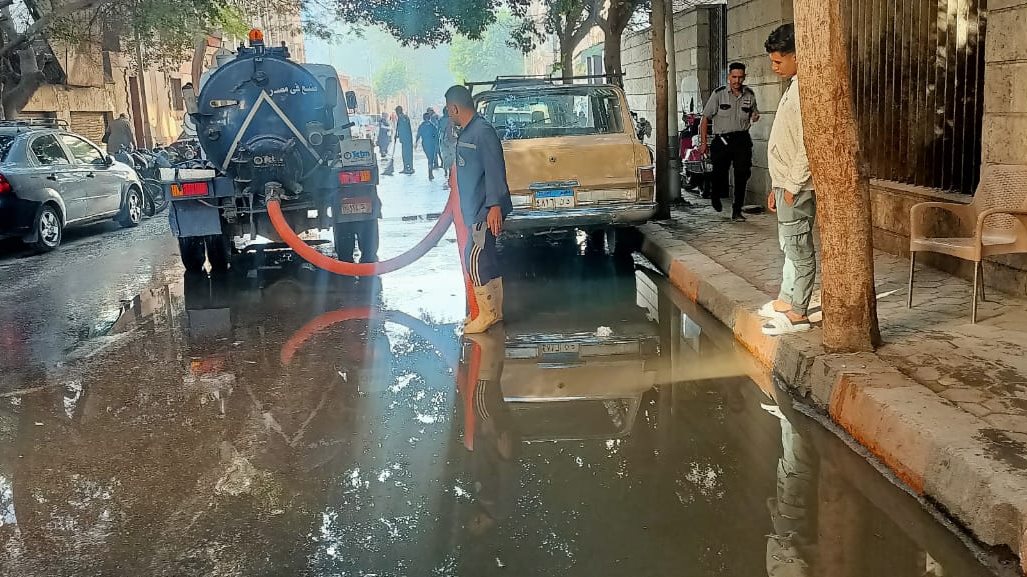 اعمال شفط المياه 