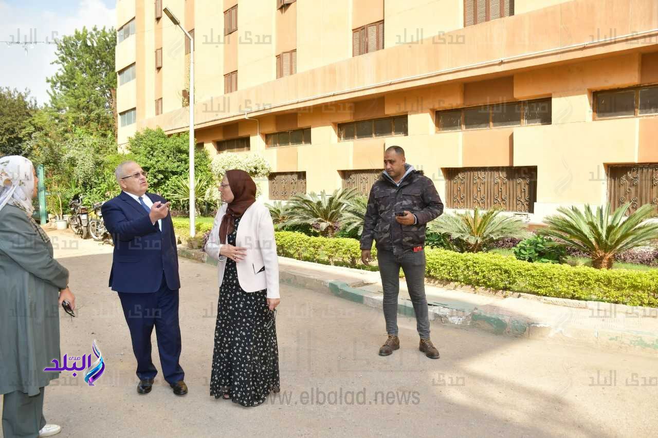 زيارة مفاجئة لمدينة الطالبات بجامعة القاهرة9