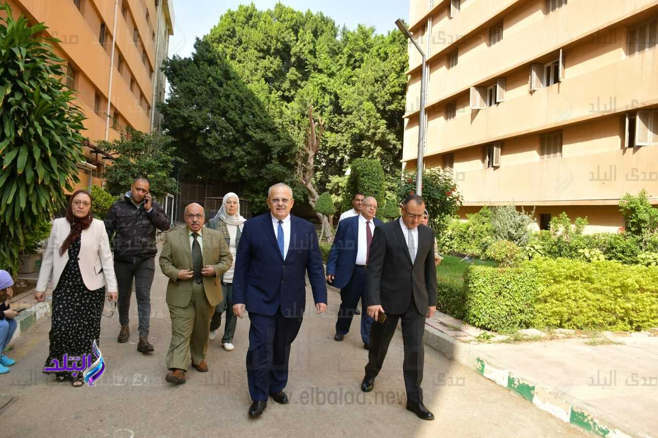 زيارة مفاجئة لمدينة الطالبات بجامعة القاهرة7