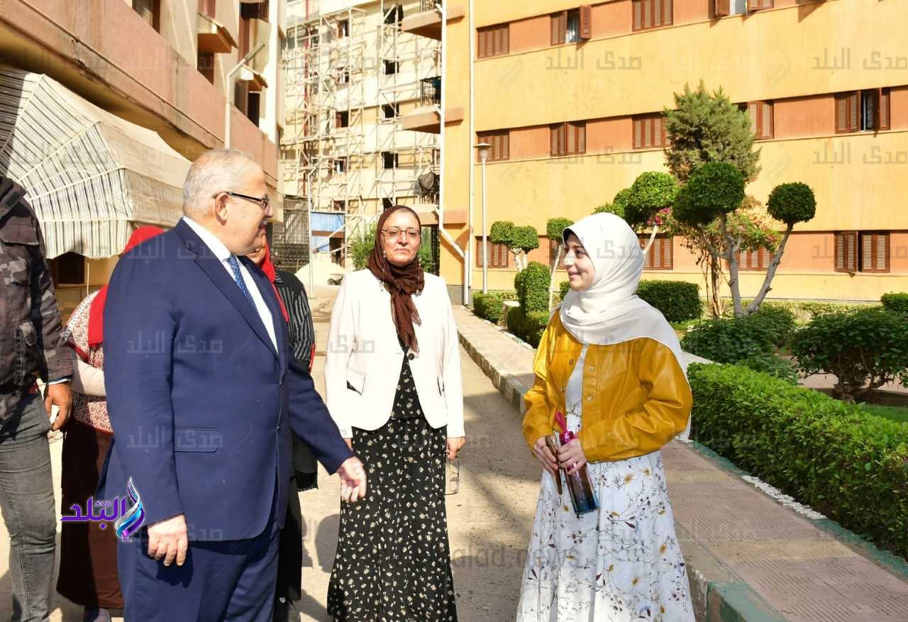 زيارة مفاجئة لمدينة الطالبات بجامعة القاهرة6