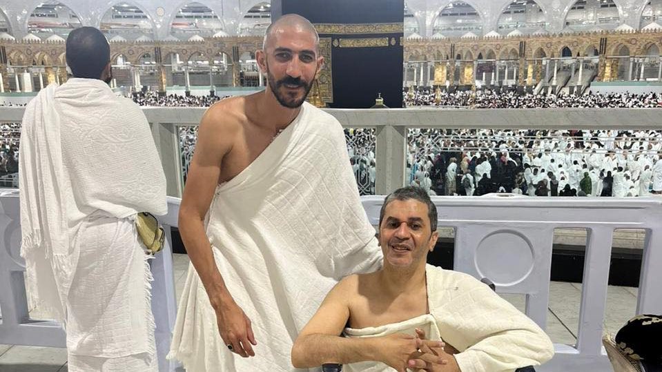 عمرو محمد علي في العمرة