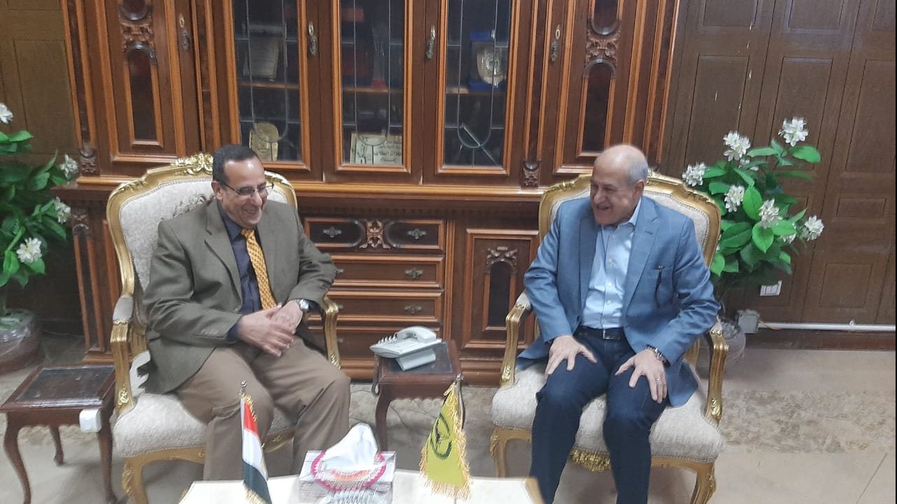 استقبال رئيس هيئة المواني المصرية 