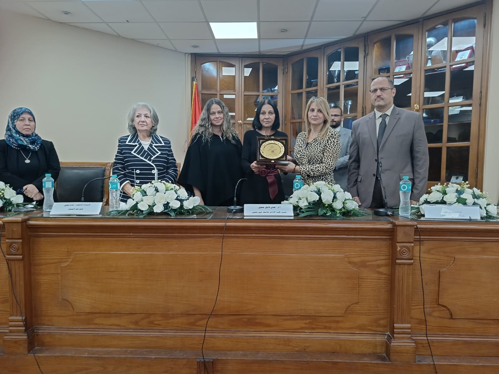 جانب من حفلة التأبين 