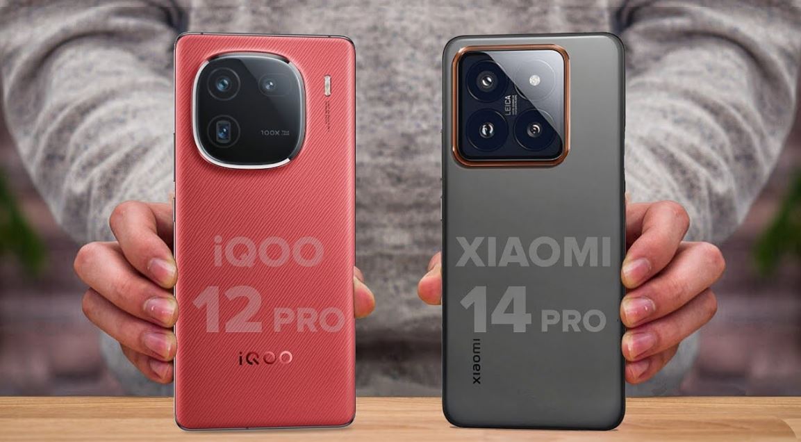 مقارنة فيفو iQOO 12 Pro وشاومي Xiaomi 14 Pro 