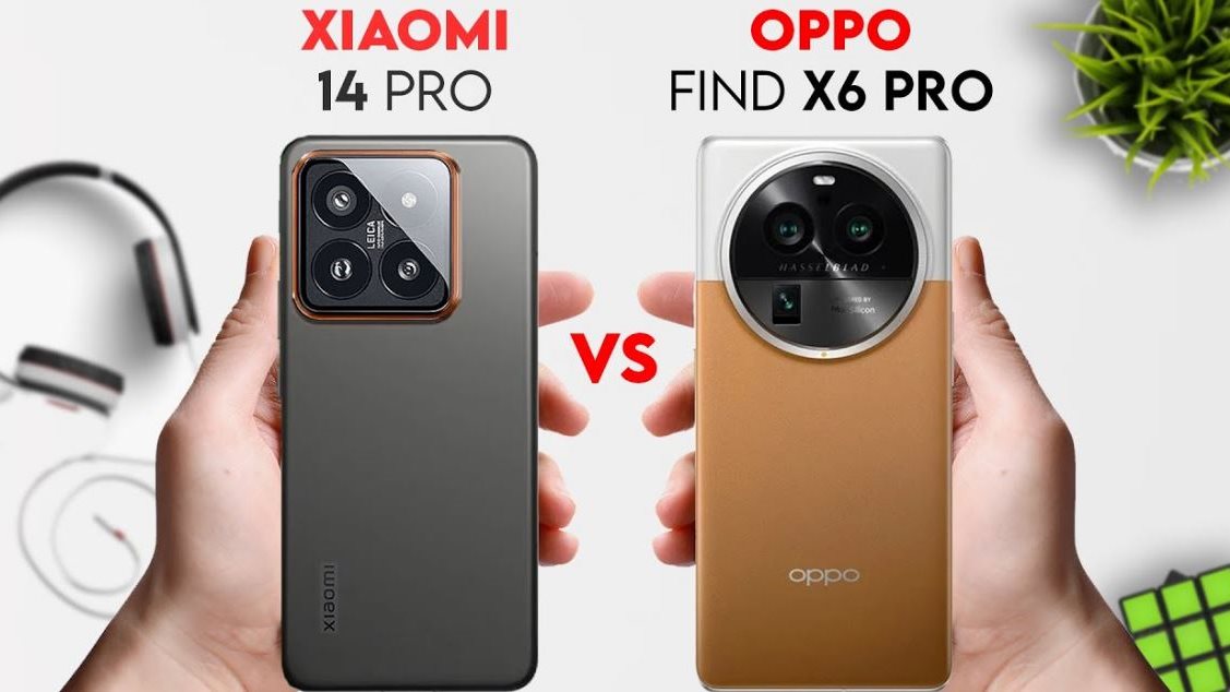 مقارنة بين أوبو Find X6 Pro وشاومي Xiaomi 14 Pro