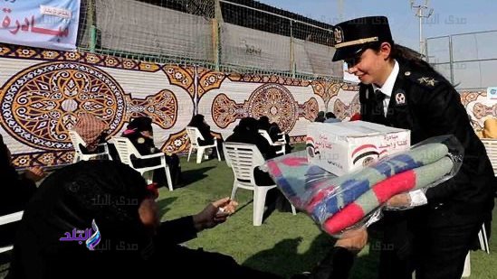 توزيع المساعدات