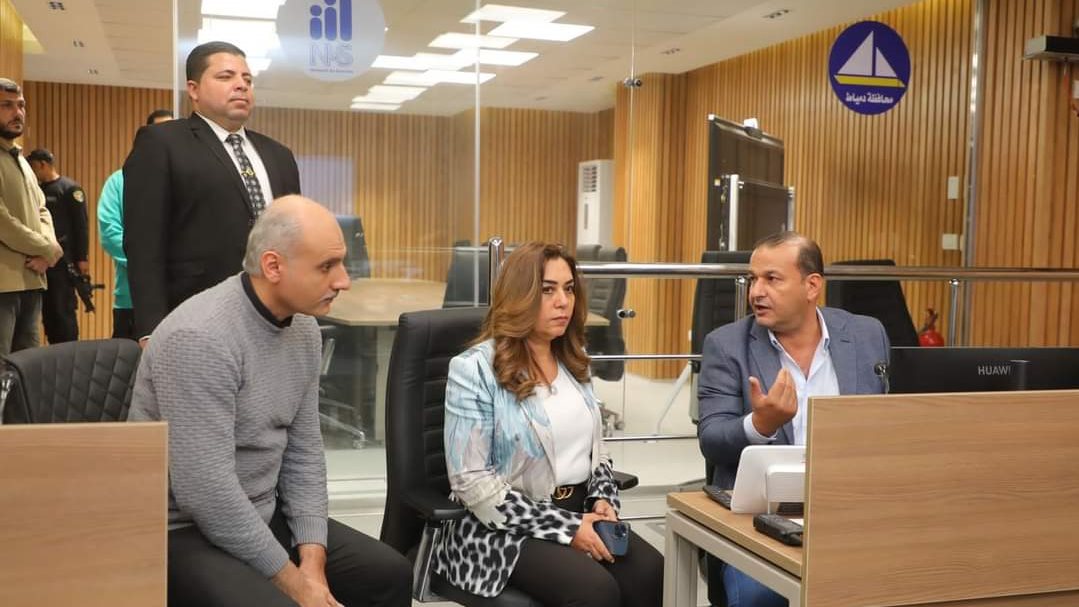 منال عوض محافظ دمياط