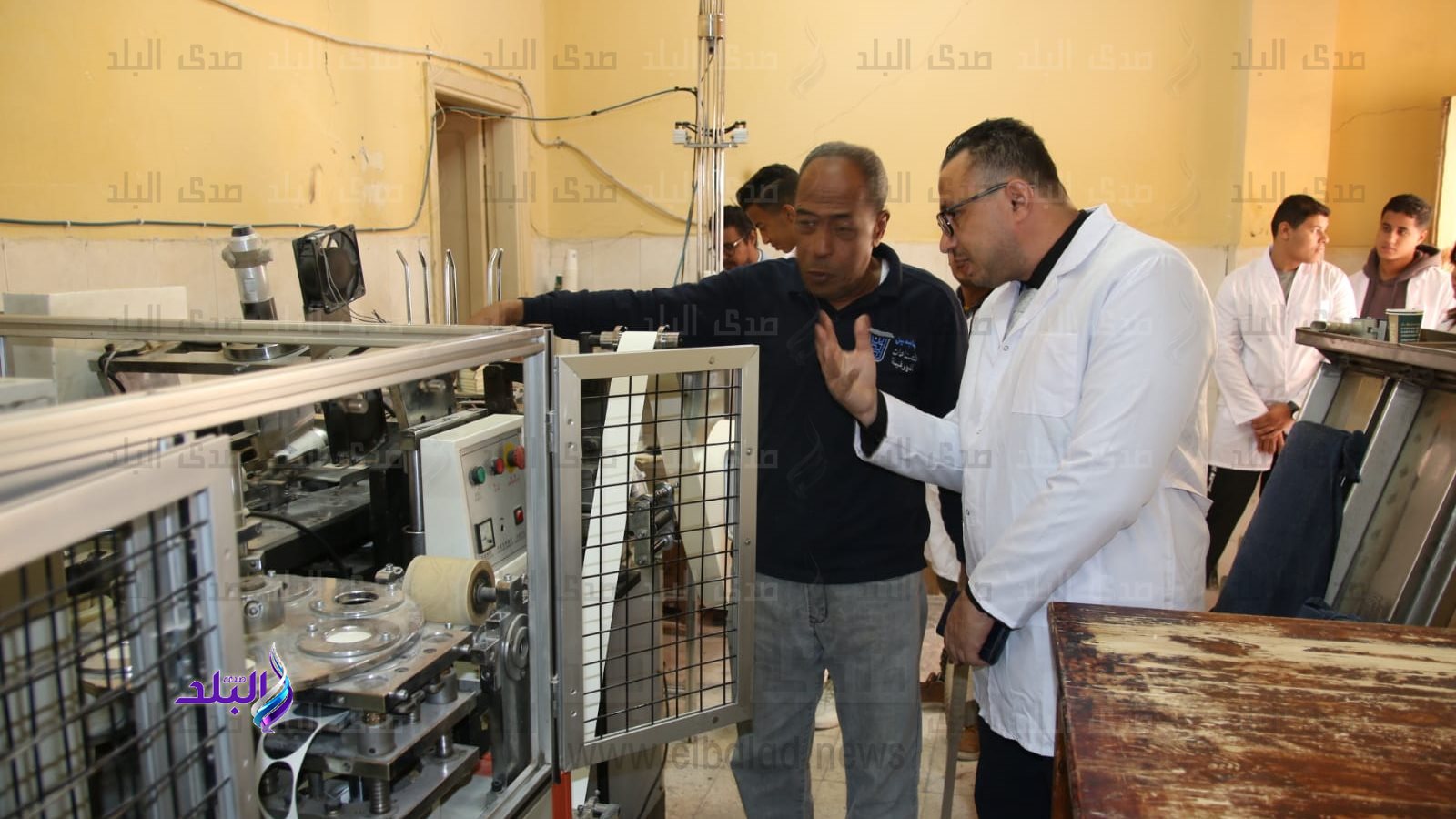 طلاب الفرقة الأولى ببرنامج تكنولوجيا التصنيع الغذائي بجامعة 