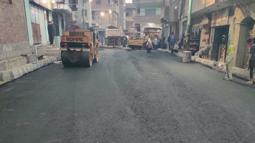 رصف طريق