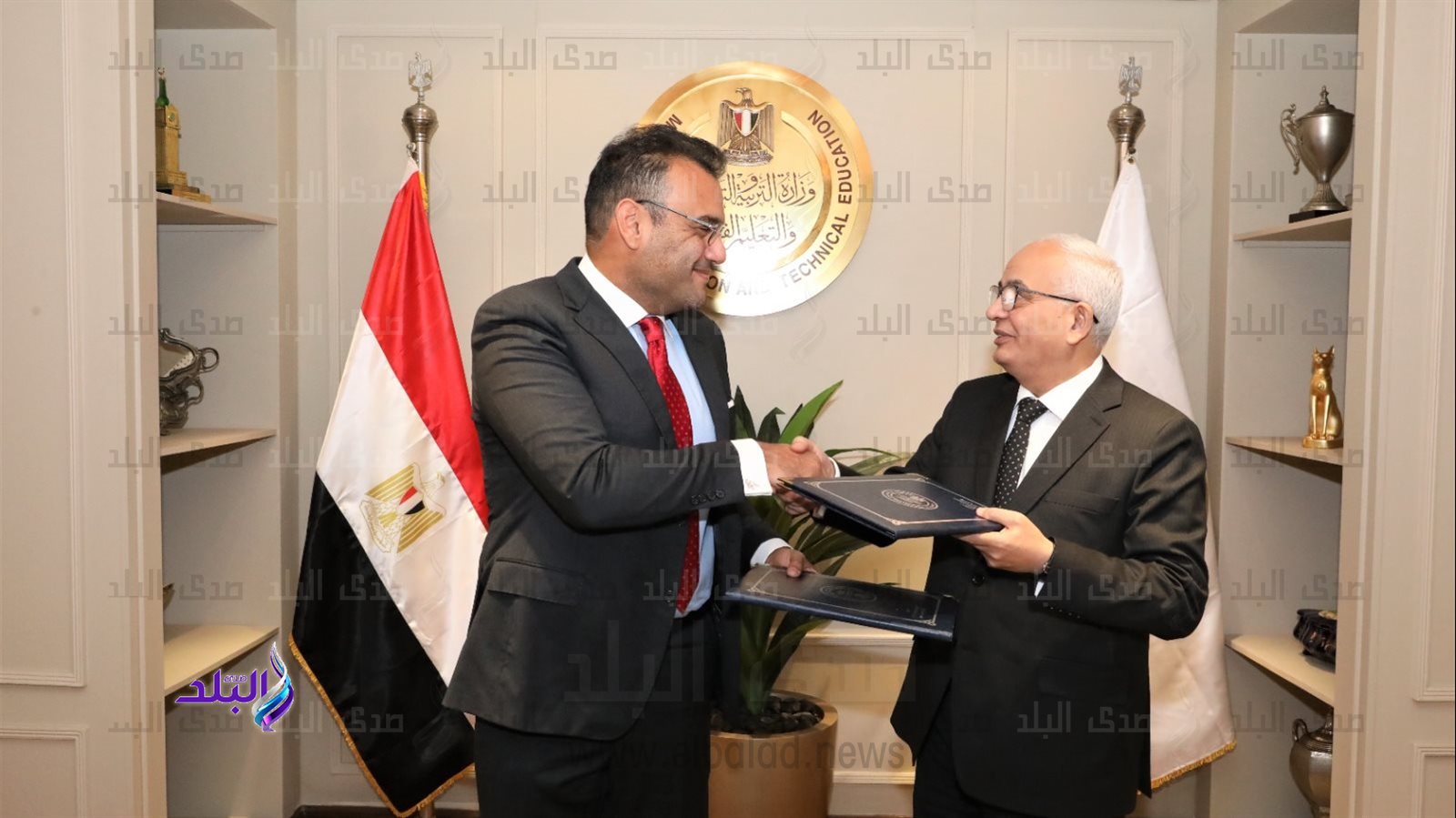 من فعاليات توقيع البروتوكول اليوم