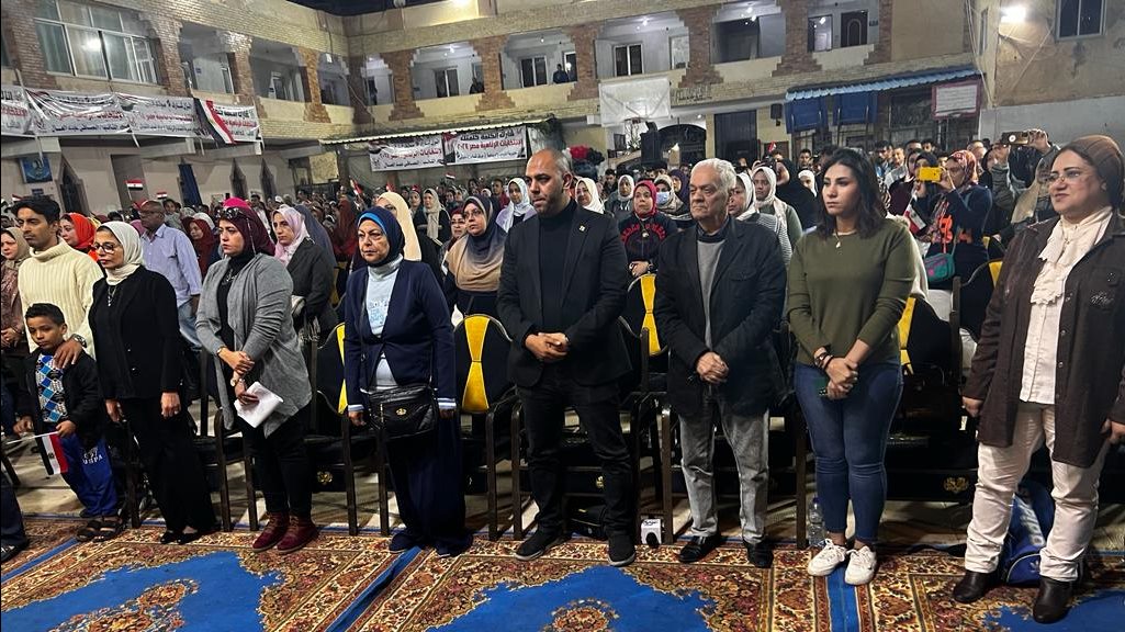 مؤتمر حاشد بمركز شباب الأنفوشي