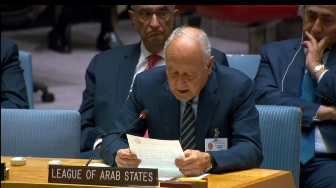 الأمين العام لجامعة الدول العربية أحمد ابوالغيط 