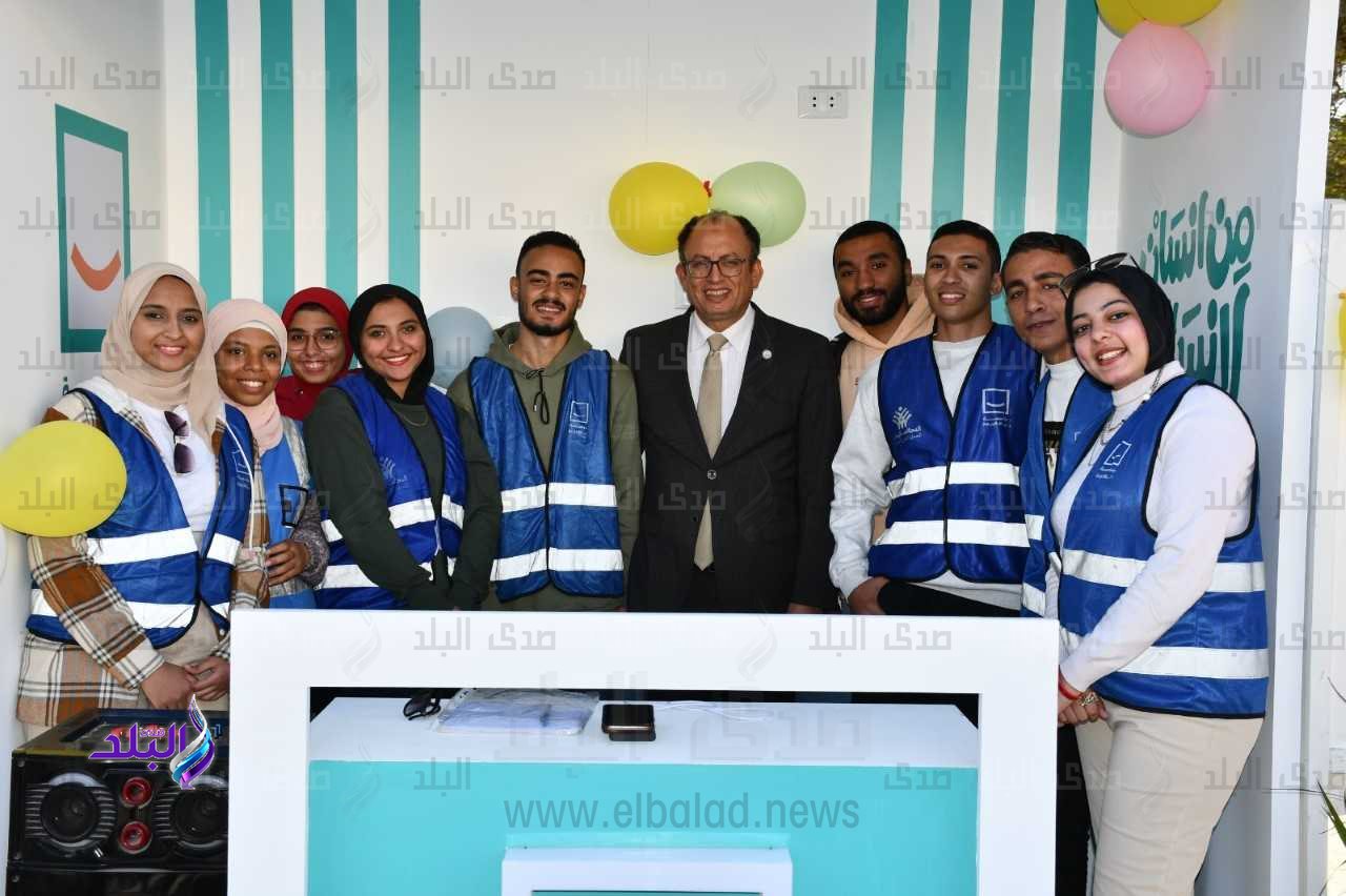 افتتاح Booth حياة كريمة بجامعة حلوان يؤكد دور الجامعة فى خدمة المجتمع8