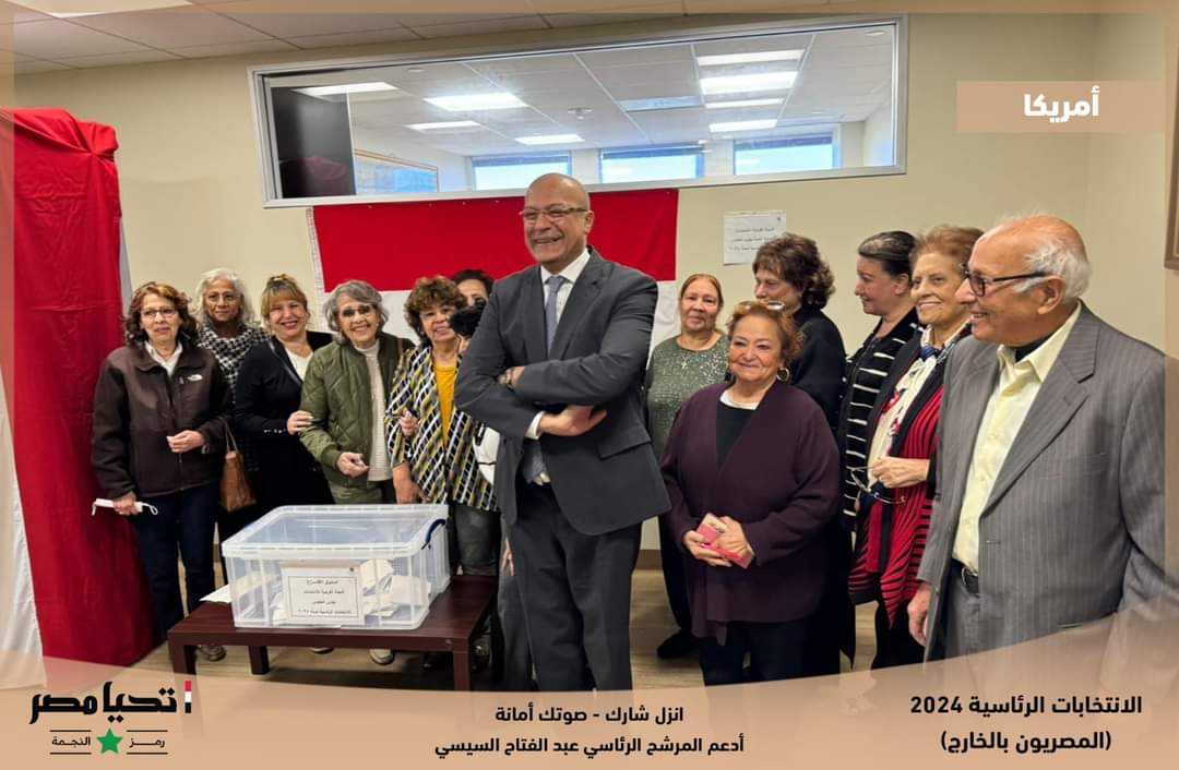 الجالية المصرية بأمريكا 
