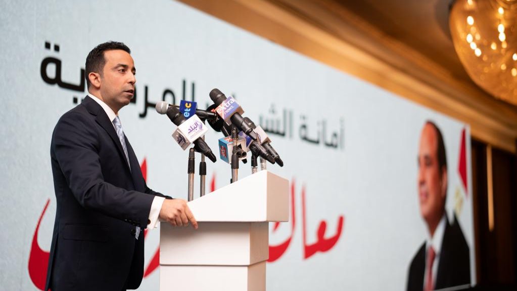  المهندس كريم إمام، خلال المؤتمر 