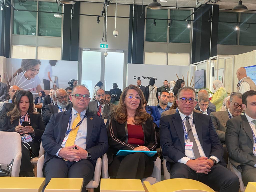 وفد معهد التخطيط القومي المشارك في COP28