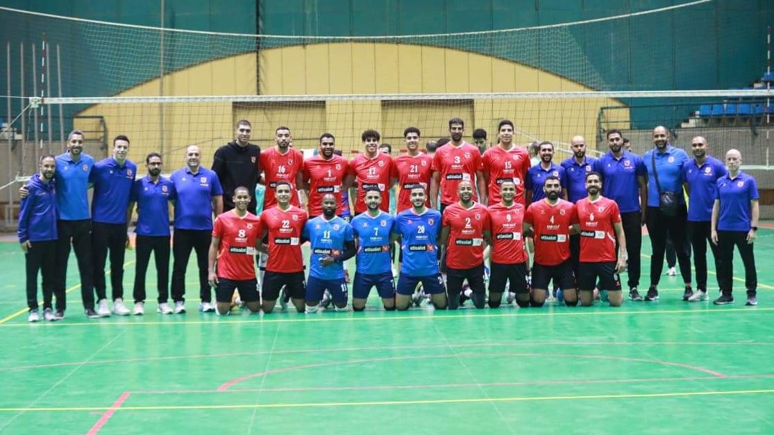 رجال طائرة الأهلي رجال طائرة الأهلي