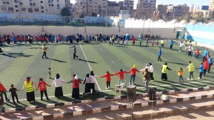 جانب من الفعاليات في أسوان