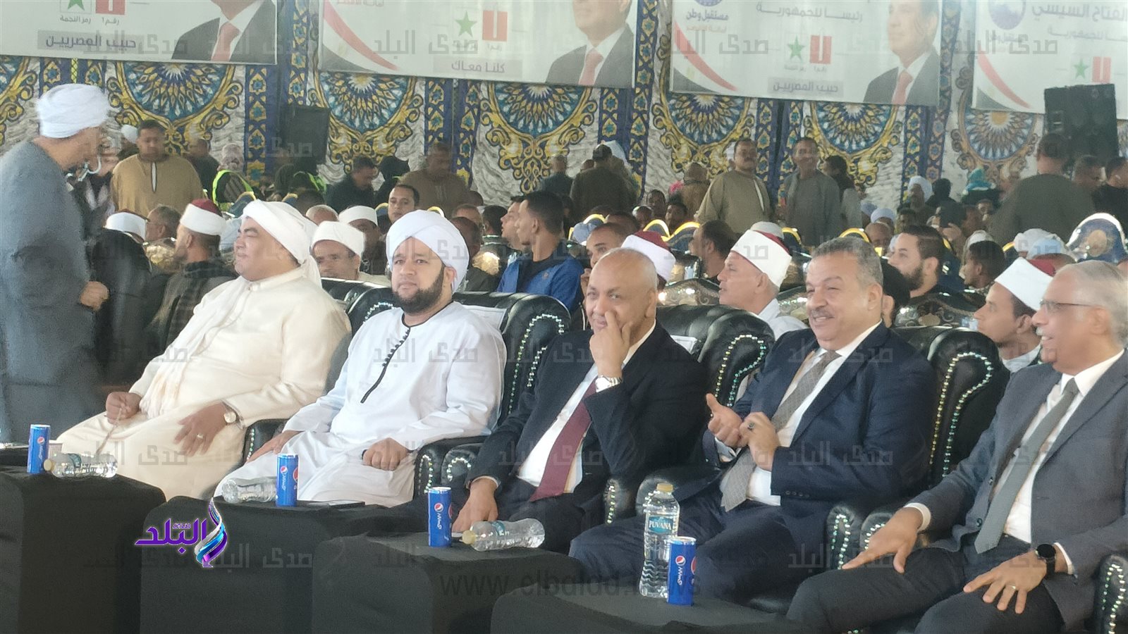 بحضور مصطفى بكرى.. مؤتمر حاشد بجنوب الأقصر لدعم المرشح الرئا