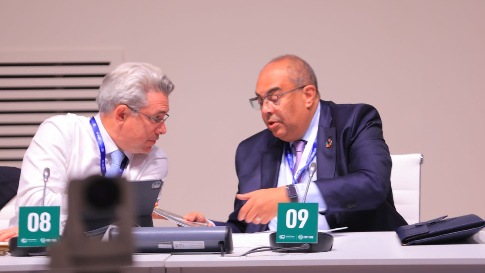 الدكتور محمود محيي الدين خلال فعاليات مؤتمر cop28