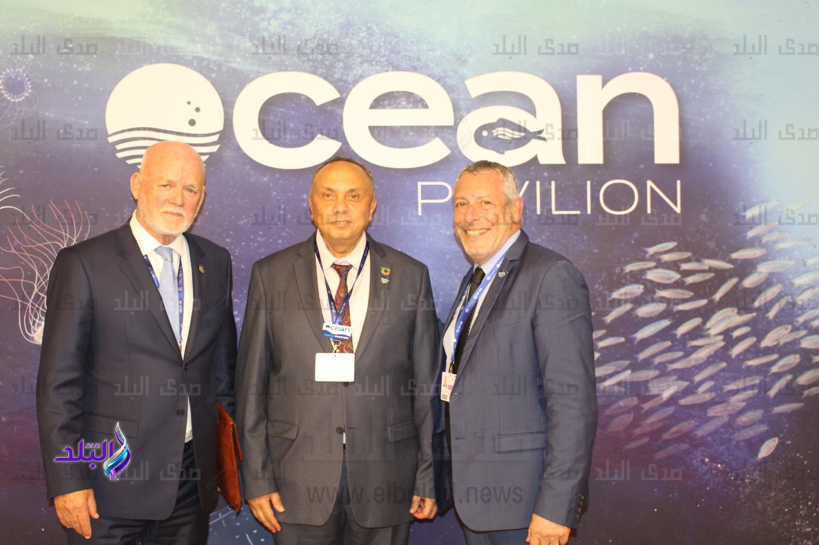 المعهد القومي لعلوم البحار خلال مشاركة فعاليات مؤتمر المُناخ COP28 