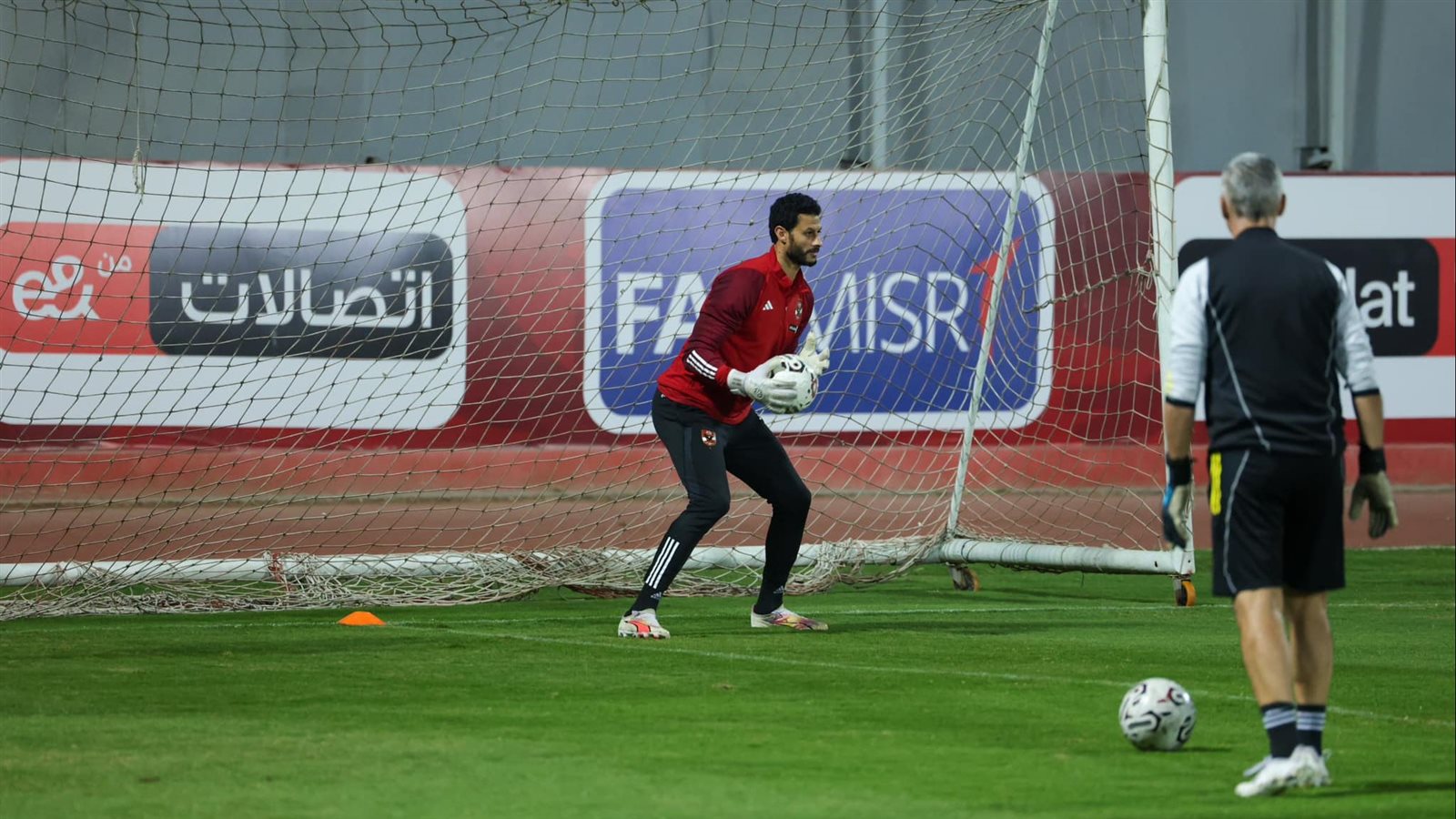 تدريبات حراس الأهلي