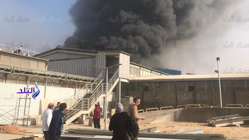 حريق محدود في مطار القاهرة