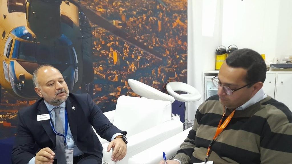 مازن صبري مع الزميل محمد إبراهيم