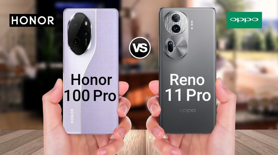 مقارنة بين أوبو Reno 11 Pro و هونر 100 برو