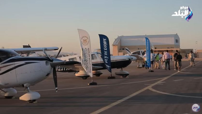 المسابقة الدولية Fly in Egypt rally 2023 للطيران الترفيهي