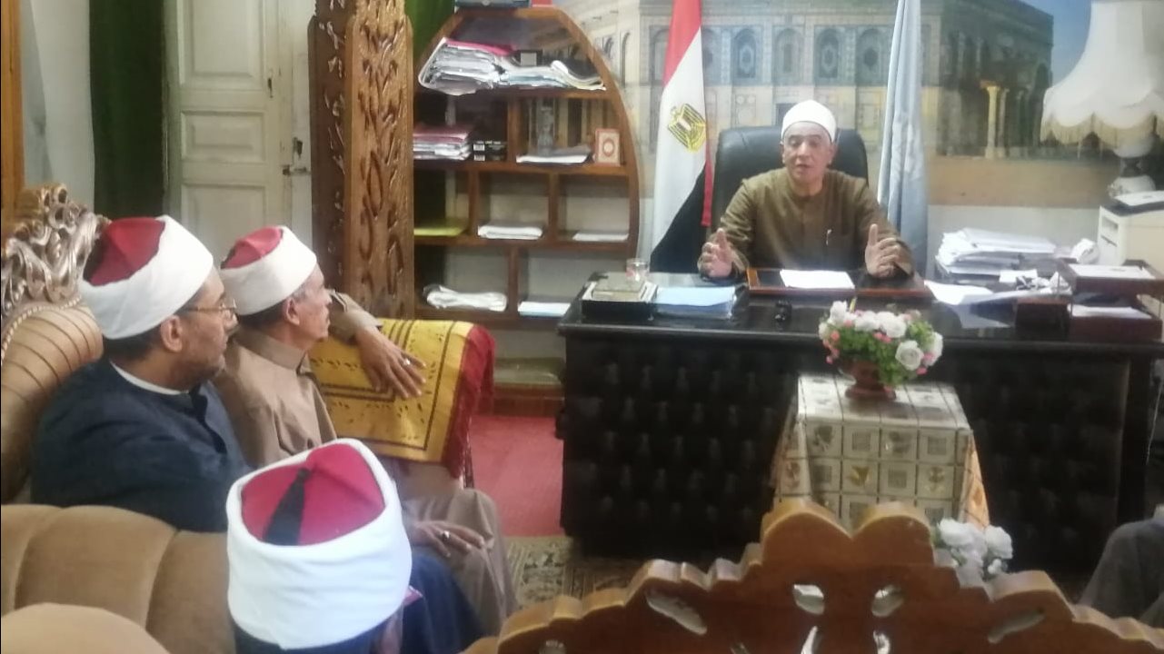 اجتماع تنظيمي بأوقاف الإسكندرية