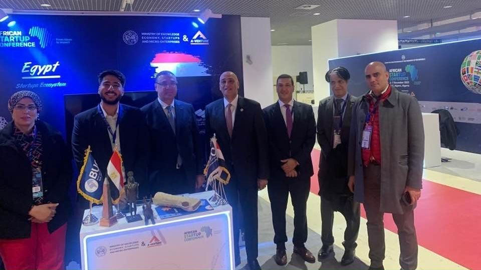 وفد مصر بالمؤتمر الأفريقي للمؤسسات الناشئة في الجزائر