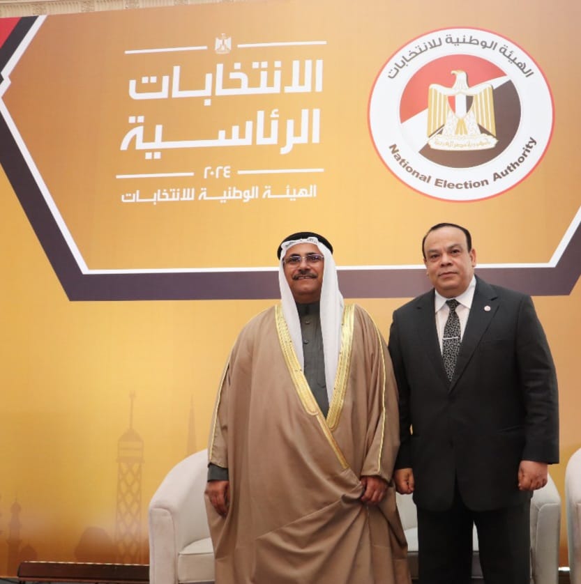 رئيس البرلمان العربي ورئيس الوطنية للانتخابات رئيس البرلمان العربي ورئيس الوطنية للانتخابات