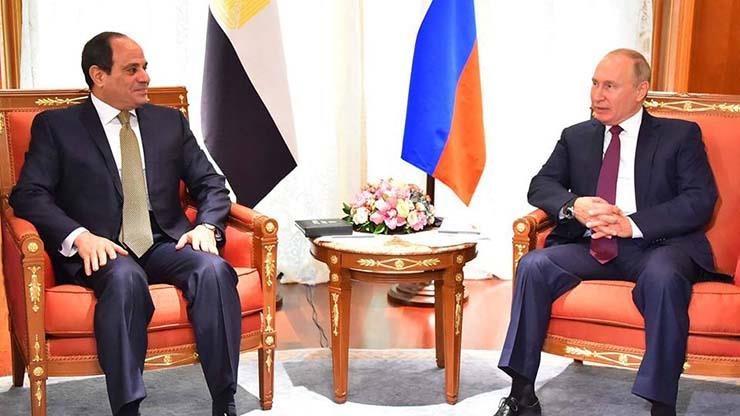 مباحثات السيسي وبوتين