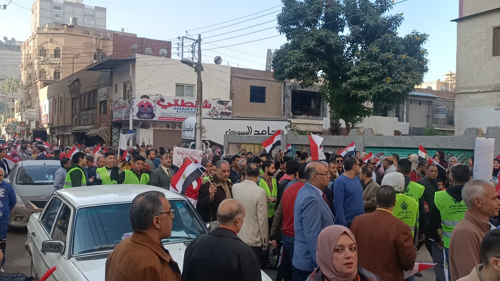 مسيرات شوارع الغربية 