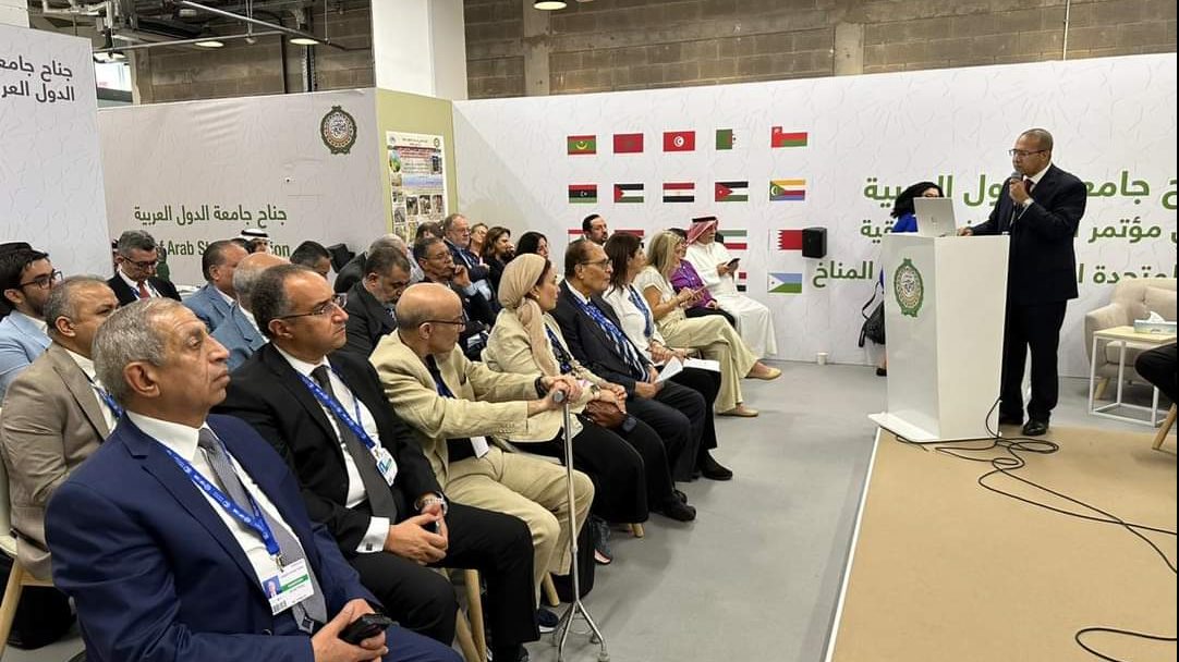 فعاليات جناح جامعة الدول العربية 