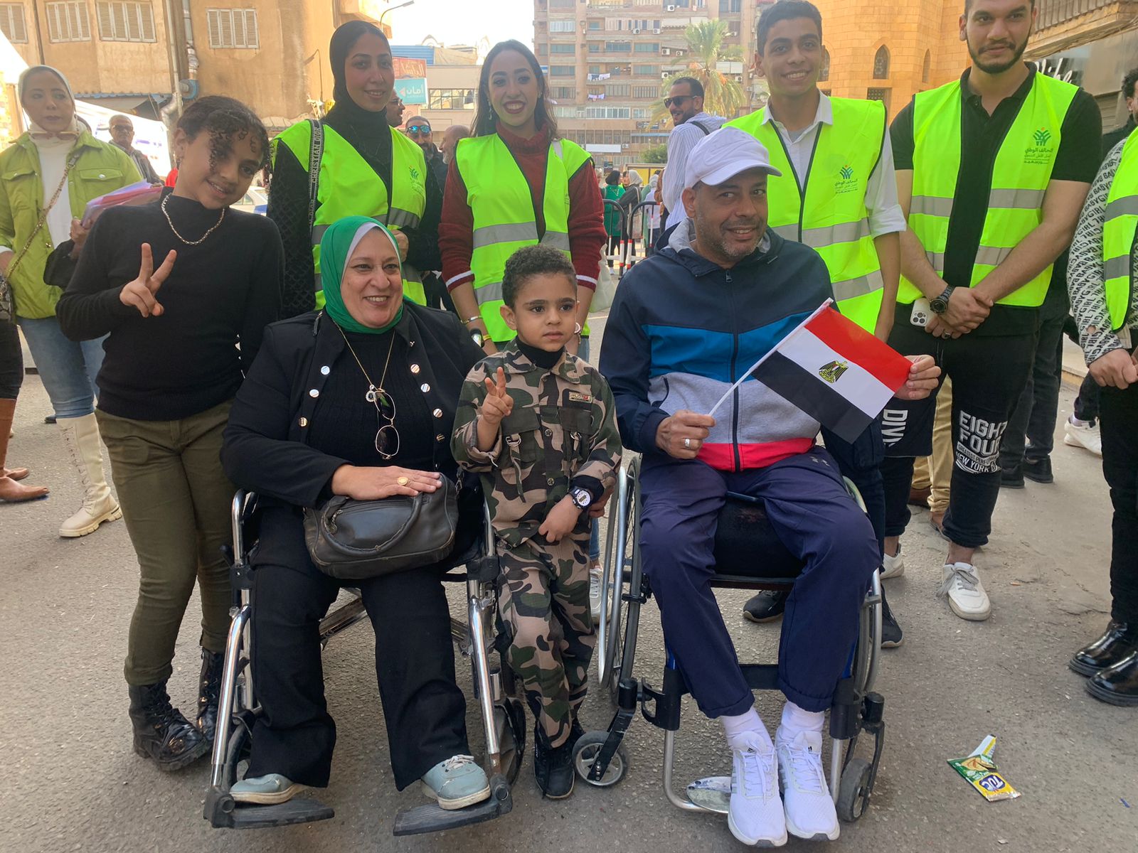 إقبال ذوي الهمم على المقرات الانتخابية للمشاركة في التصويت