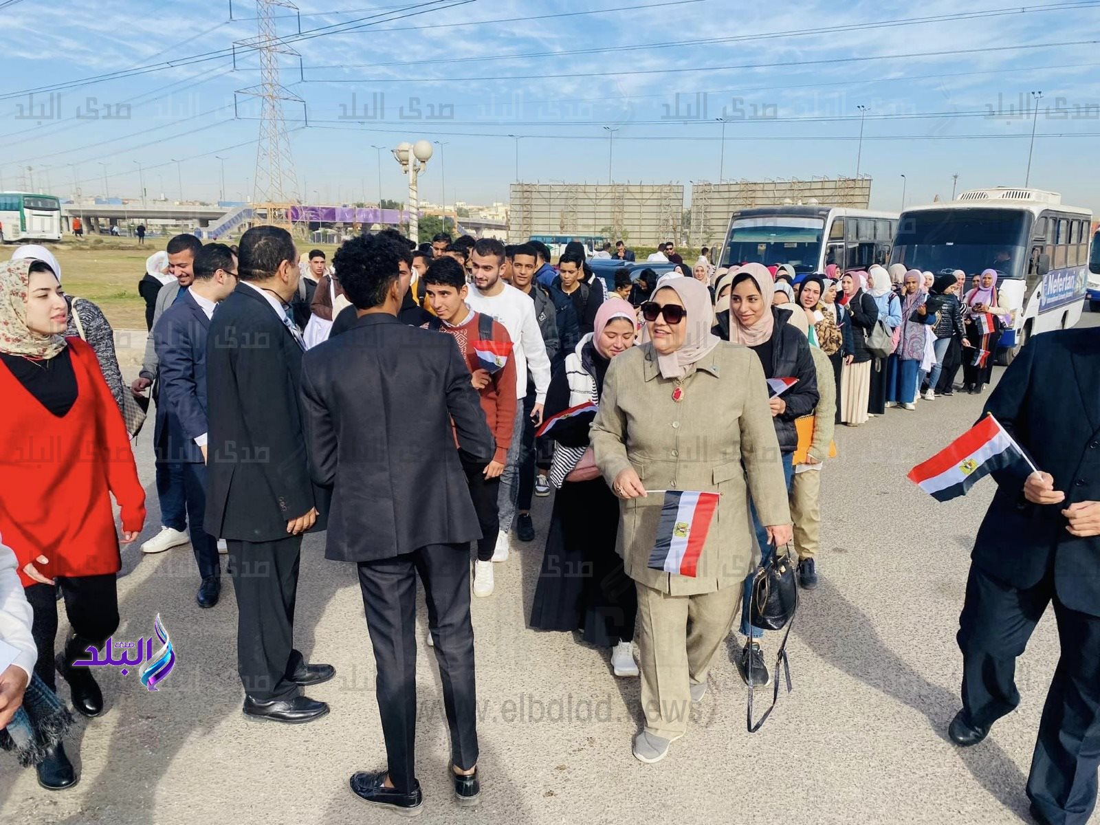 فعاليات مشاركة جامعة ٦ أكتوبر التكنولوجية في الانتخابات الرئاسية ٢٠٢٤-1