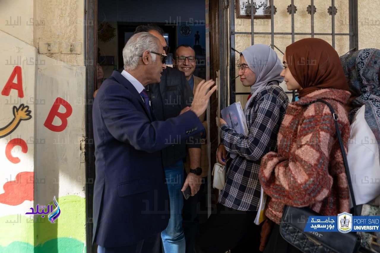 رئيس جامعة بورسعيد يدلي بصوته في الانتخابات الرئاسية4