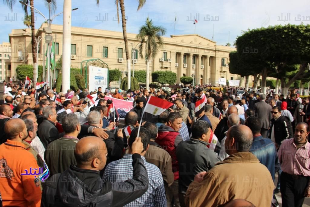 جامعة القاهرة خلال المشاركة في الانتخابات الرئاسية6