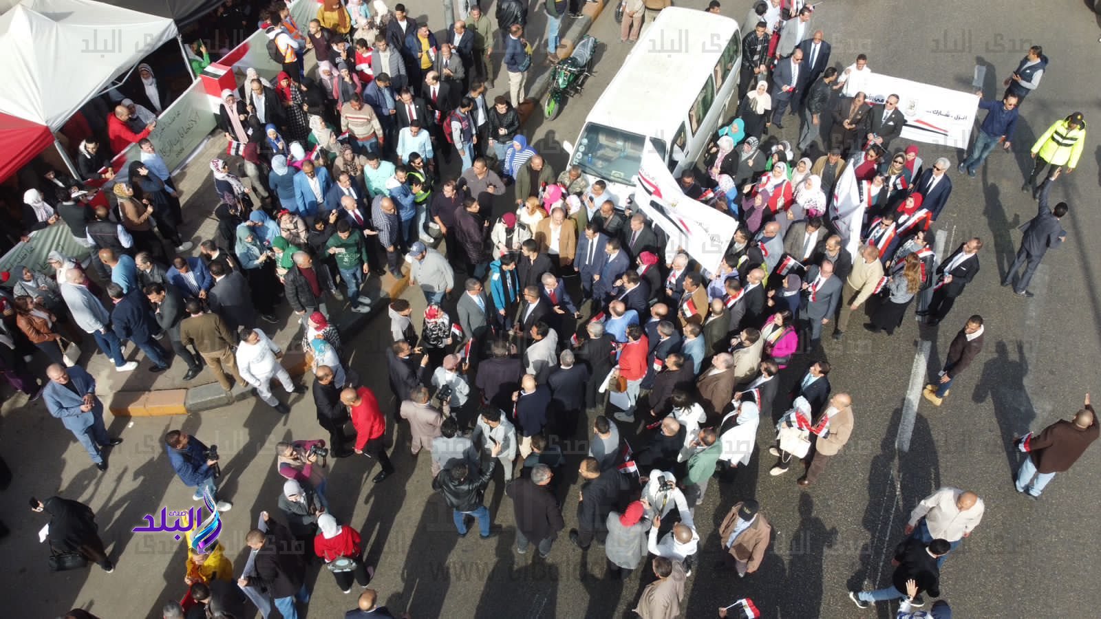 جامعة القاهرة خلال المشاركة في الانتخابات الرئاسية8