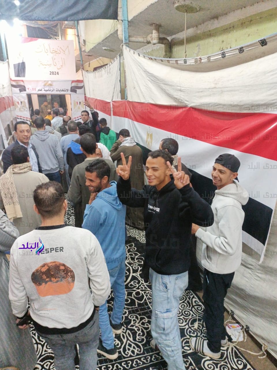 اقبال كثيف علي لجان العياط في الانتخابات الرئاسية