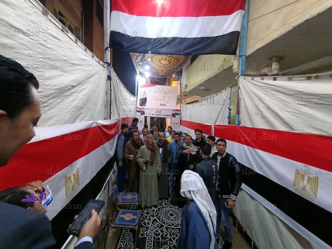 اقبال كثيف علي لجان العياط في الانتخابات الرئاسية